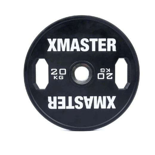 Диск тренировочный обрезиненный черный Xmaster XMT-XEBP-20KG