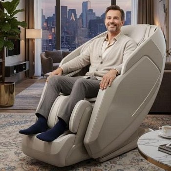 Массажное кресло Orlauf Superion Beige