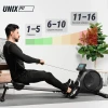 Гребной тренажер UNIX Fit Techno Rower 410E с электронной нагрузкой — купить в Туле в магазине тренажеров
