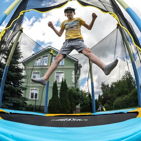 Батут DFC JUMP KIDS 60" желто-синий