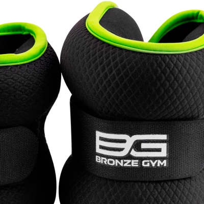 Утяжелители для ног и рук BRONZE GYM, 3 кг (1,5кг х 2), пара.