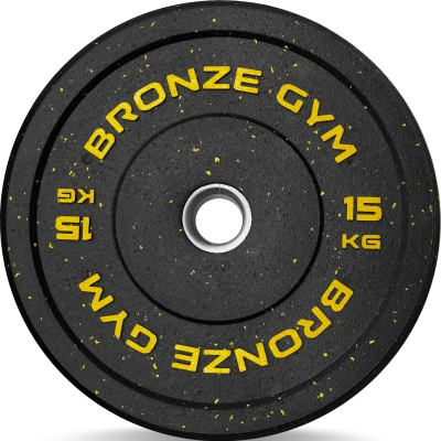 Диск бамперный BRONZE GYM 15кг д50