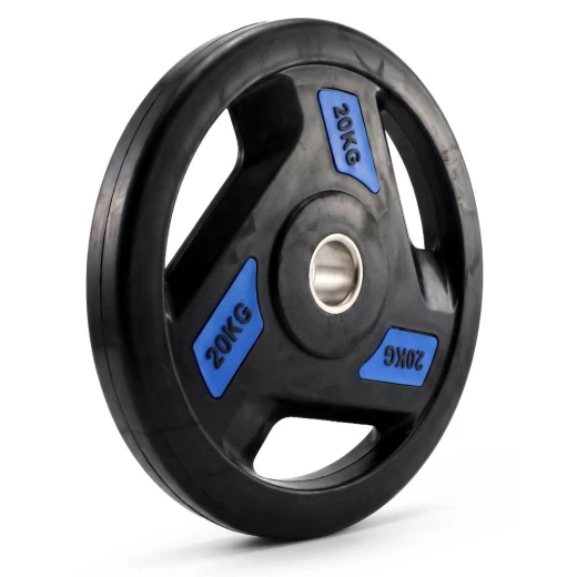 Диск обрезиненный c хватом UNIX Fit PRO 20 кг, 51 мм, 1 шт.
