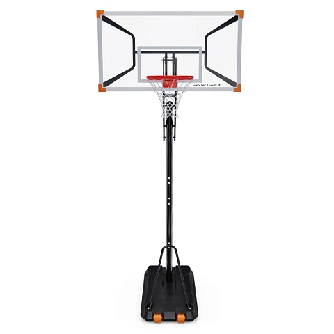 Баскетбольная мобильная стойка DFC SPORTSOUL, 137 х 84 x 0.3 см