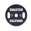 Диск тренировочный обрезиненный черный Xmaster XMT-XEBP-15KG