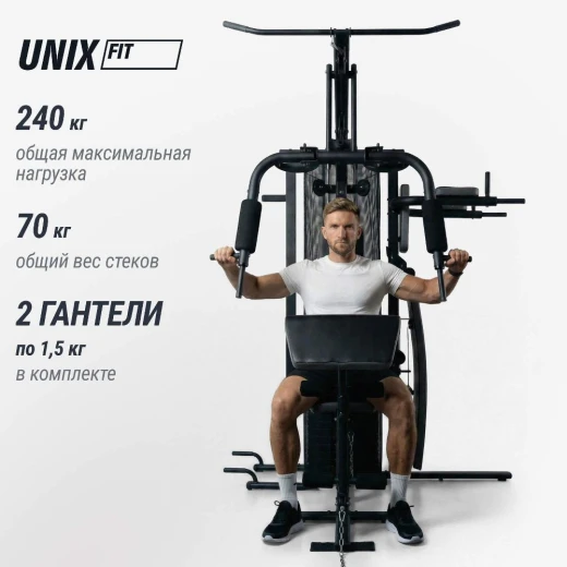 Силовой комплекс UNIX Fit Block 70 Multi — купить в Туле