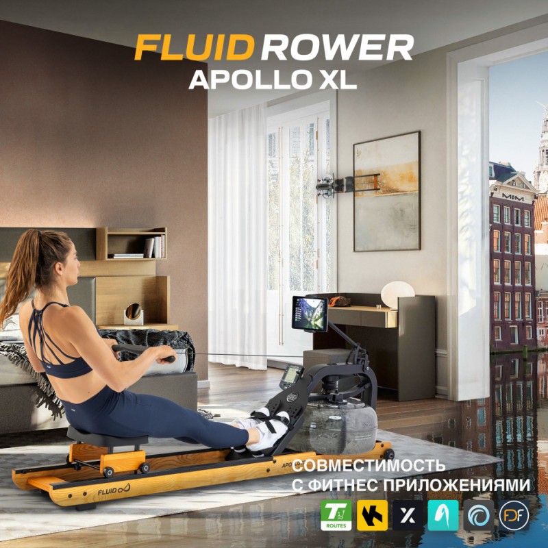 Гребной тренажер Apollo XL — купить в Туле в магазине тренажеров