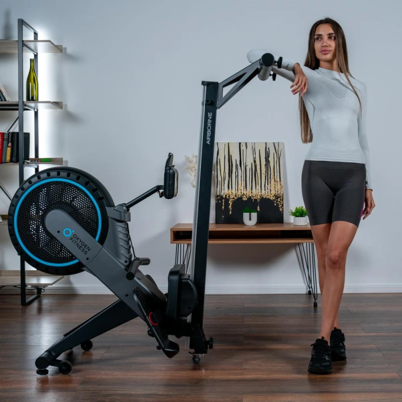 Гребной тренажер домашний OXYGEN FITNESS AIRBORNE купить в Туле в магазине тренажеров