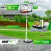 Баскетбольная стойка UNIX Line B-Stand 32"x23" (82 х 58 см) R45 H210-260cm