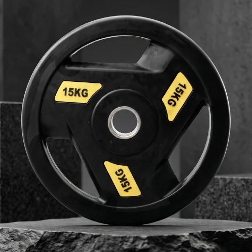 Диск обрезиненный c хватом UNIX Fit PRO 15 кг, 51 мм, 1 шт.