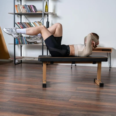 Силовая скамья прямая домашняя OXYGEN FITNESS MEEKER — купить в Туле в магазине тренажеров ArtRelax