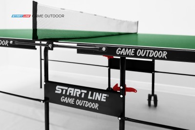 Стол теннисный Game Всепогодный с сеткой Зелёный
