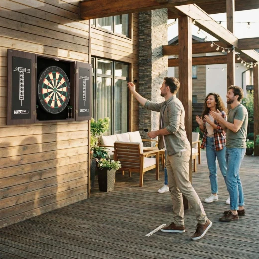 Дартс UNIX Line Dartboard D-46cm Wood