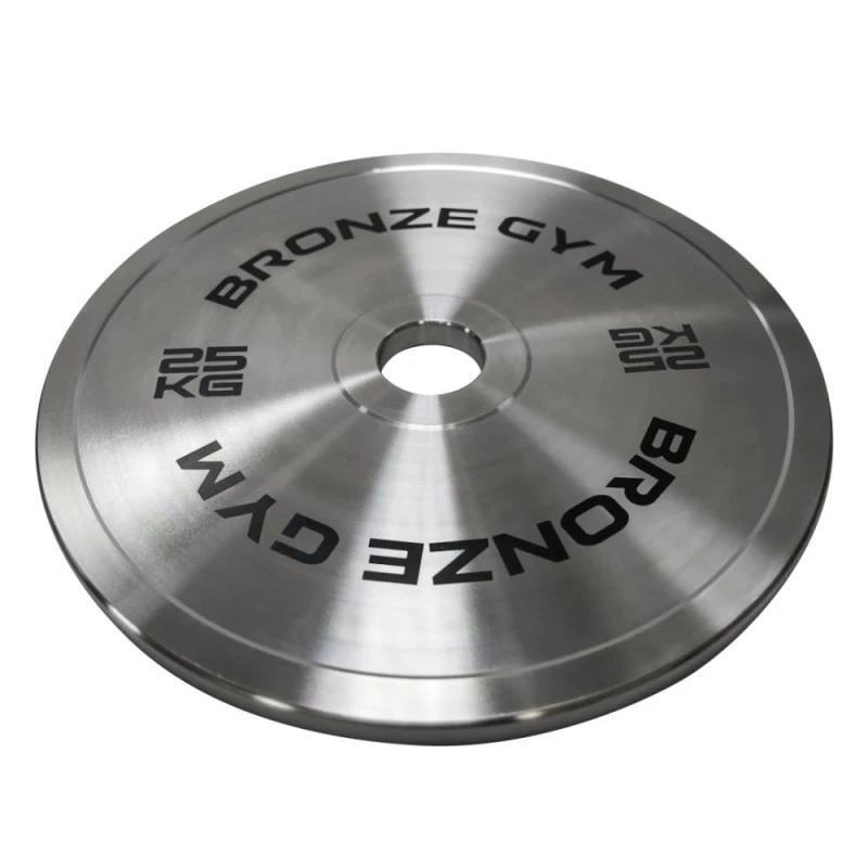 Диск олимпийский BRONZE GYM стальной 25 кг