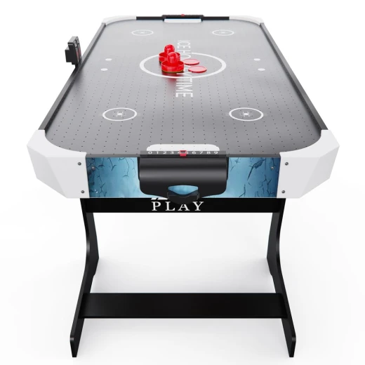 Игровой стол - аэрохоккей DFC ASTER 136 х 68 см, складной
