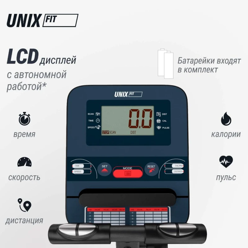 Эллиптический тренажер UNIX Fit SL-400X — купить в Туле в магазине тренажеров