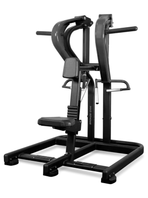 Горизонтальная тяга BRONZE GYM PL-1702, черный