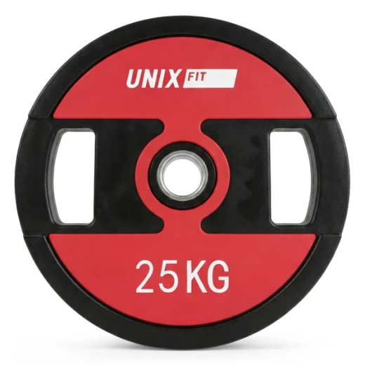 Диск уретановый c хватом UNIX Fit PRO 25 кг, 51 мм, 1 шт.