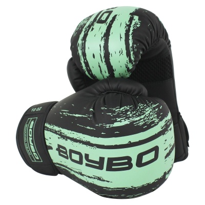 Перчатки боксерские BoyBo Stain BGS322 голубой