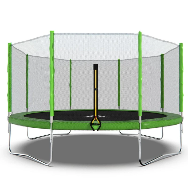 Батут DFC Trampoline Fitness с сеткой 14ft купить в Туле по низкой цене