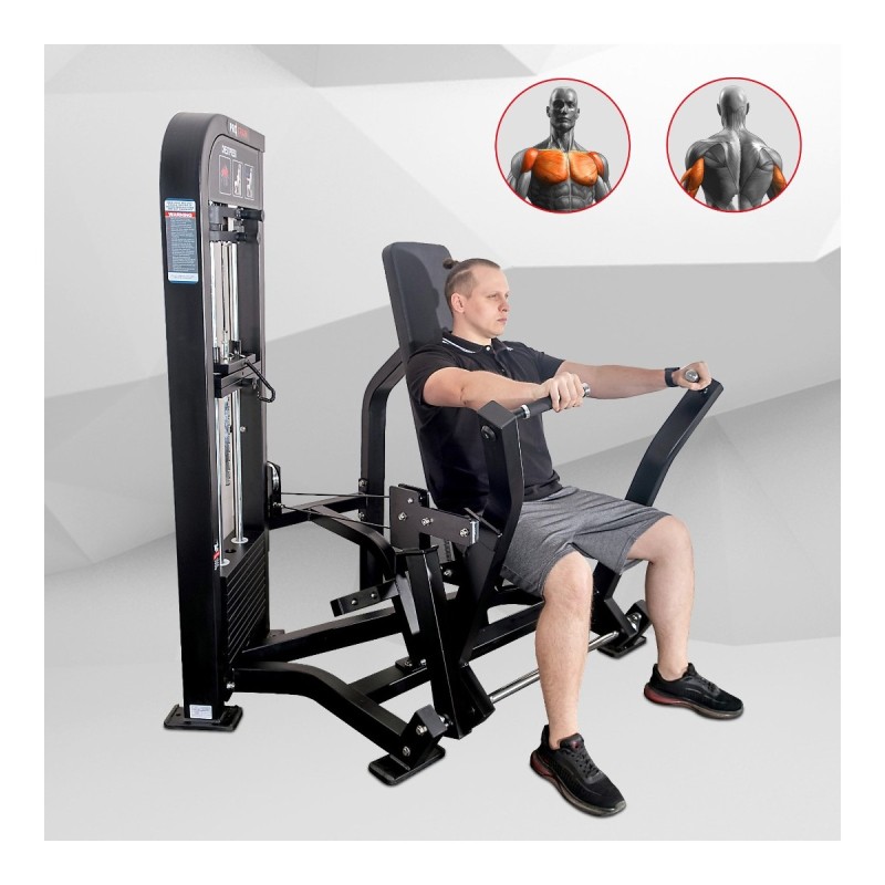 Грудной жим Protrain CP101 – профессиональный тренажер для зала