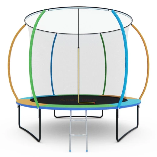 Батут с сеткой DFC A.KOU KIDS 10ft с лестницей купить в Туле по низкой цене