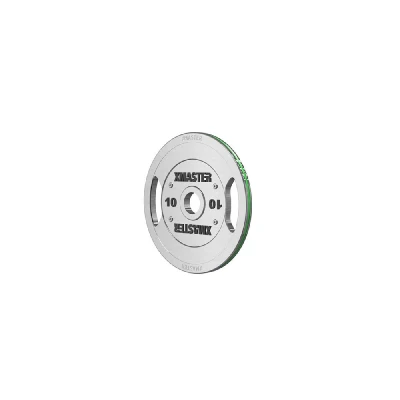 Диск стальной хромированный с отверстиями для хвата Xmaster XMT-CPL-RL-10KG