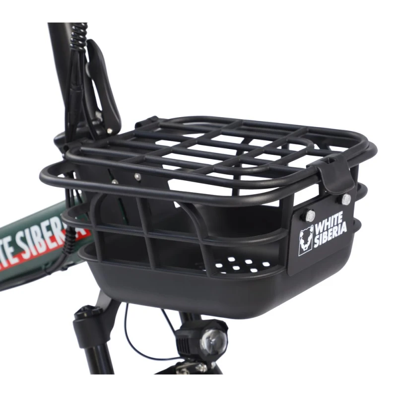 Электровелосипед WHTE SIBERIA SLAV PRO 1000W (матовый зеленый) — купить в Туле