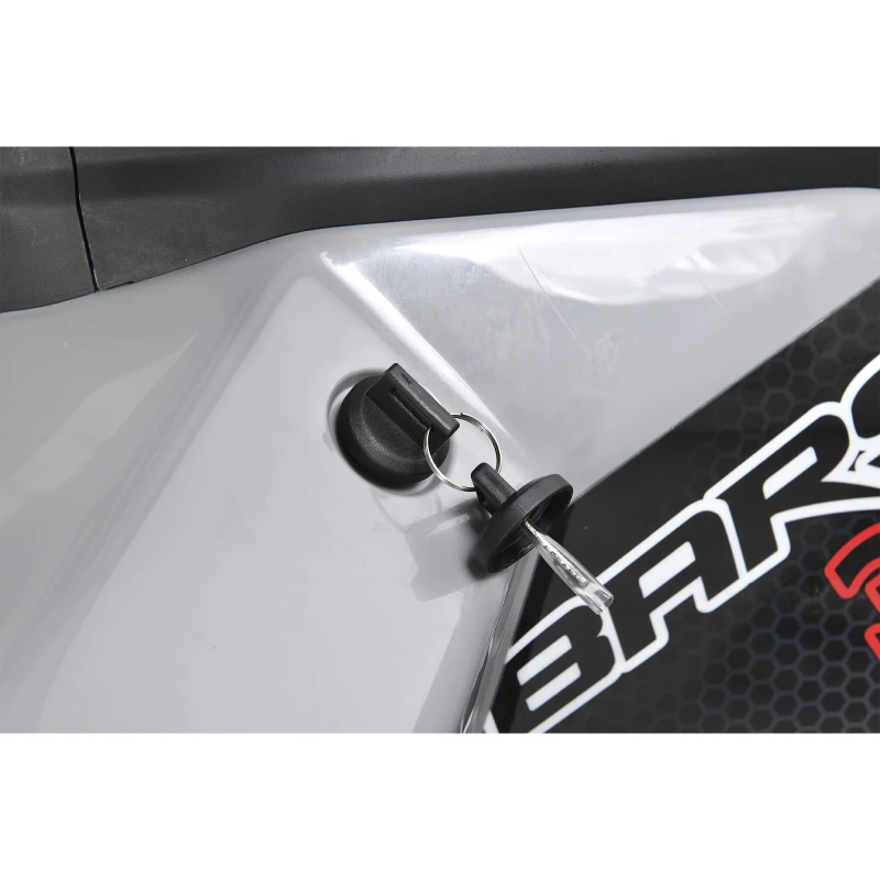 Бензиновый квадроцикл WHITE SIBERIA BARS 320CC PRO (серый)