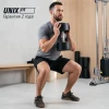 Гантель UNIX Fit PRO круглая обрезиненная 45 кг / шт.