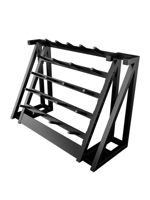 Стойка для хранения штанг для аэробики (бодипампов) BRONZE GYM 190х55х128,на 20 шт.