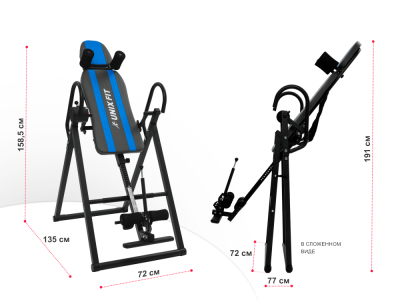Инверсионный стол UNIX Fit IV-150S купить в Туле