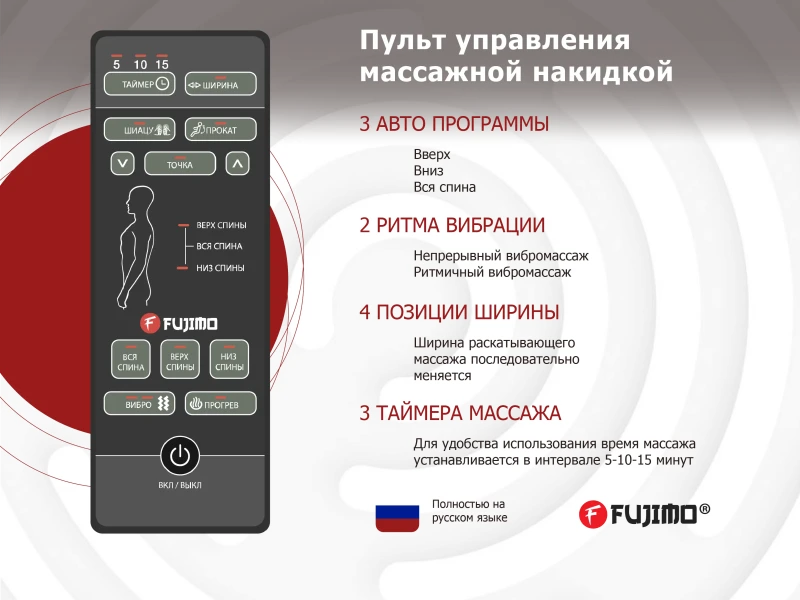 Массажная накидка FUJIMO LOTOS F177 купить в Туле