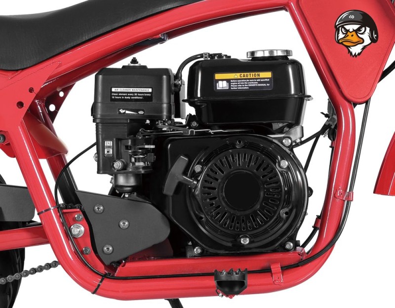 Минибайк Lucky Duck Ranger RB200 MAX красный — купить в Туле с рассрочкой в магазине электро- и мототранспорта