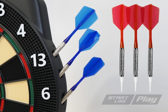 Комплект для игры в электронный дартс Start Line Play Electronic Dartboard — купить в Туле в магазине
