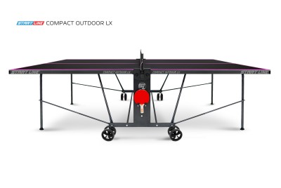 Стол теннисный Compact-2 LX Всепогодный Black