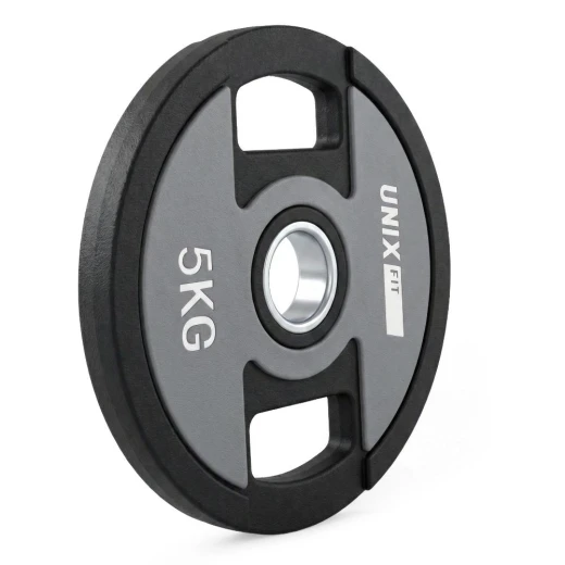 Диск уретановый c хватом UNIX Fit PRO 5 кг, 51 мм, 1 шт.