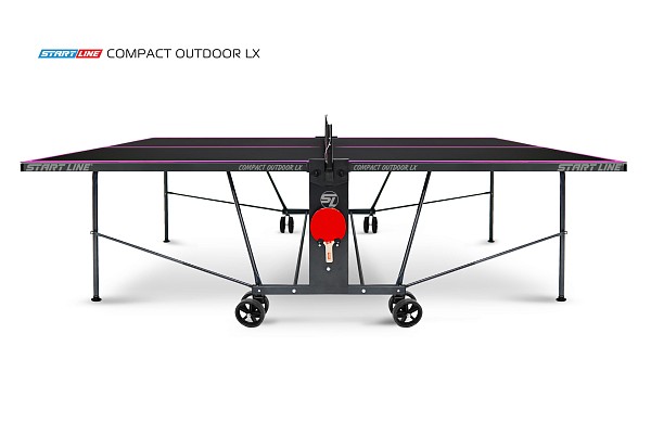 Стол теннисный Compact-2 LX Всепогодный Black