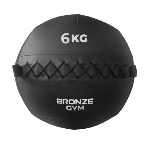 Мяч набивной BRONZE GYM, 6 кг.