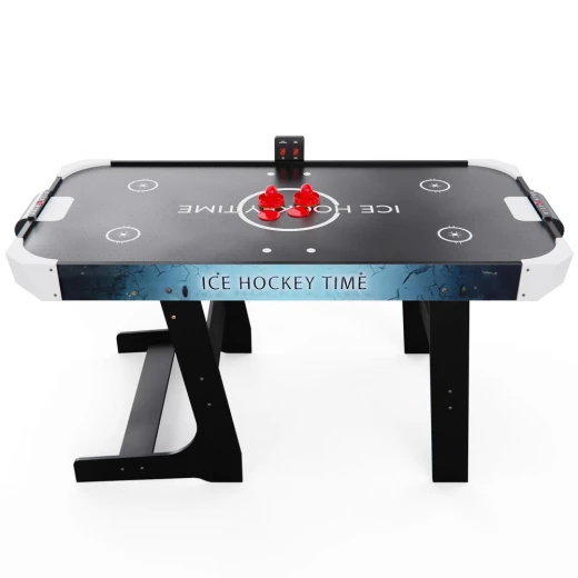 Игровой стол - аэрохоккей DFC ASTER 136 х 68 см, складной