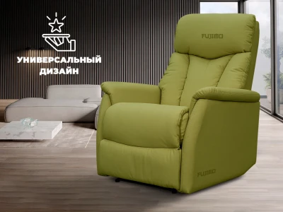 Кресло-реклайнер механический FUJIMO DREAM MW Фисташка купить в Туле
