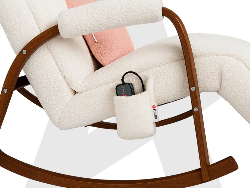 Массажное кресло качалка FUJIMO Time2Chill TEDDY Белый купить в Туле