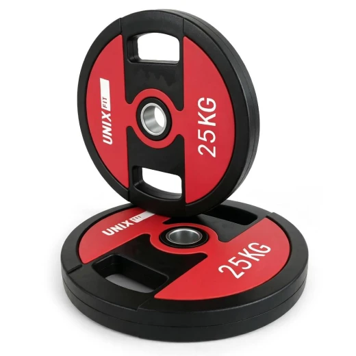 Диск уретановый c хватом UNIX Fit PRO 25 кг, 51 мм, 1 шт.