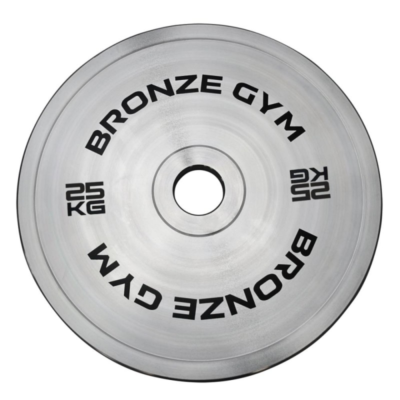 Диск олимпийский BRONZE GYM стальной 25 кг