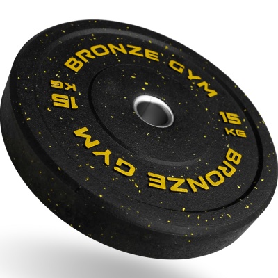Диск бамперный BRONZE GYM 15кг д50