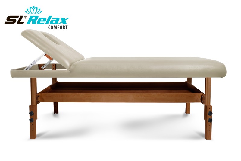 Массажный стол Relax Comfort бежевая кожа (№4)