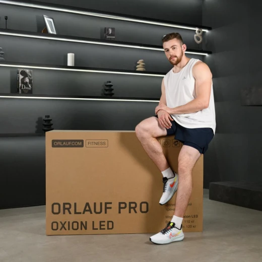 Эллиптический тренажер Orlauf Pro Oxion LED — купить в Туле в магазине тренажеров