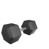 Гантель гексагональная UNIX Fit обрезиненная 30 кг / шт.
