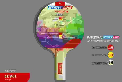 Теннисная ракетка Start line Level 100 New (прямая) 12203