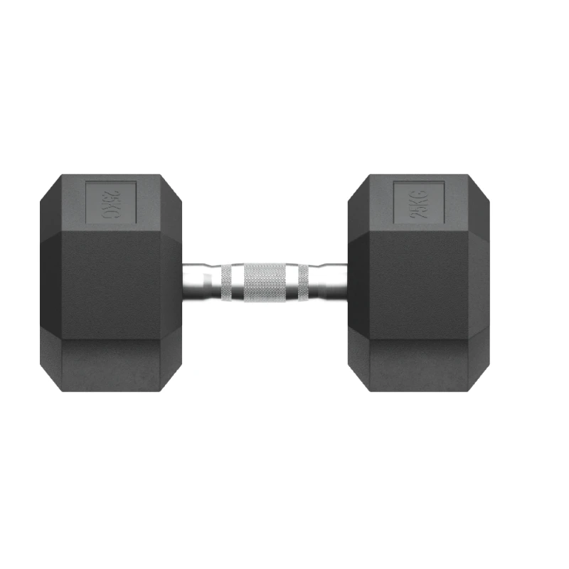 Гантель гексагональная UNIX Fit обрезиненная 25 кг / шт.